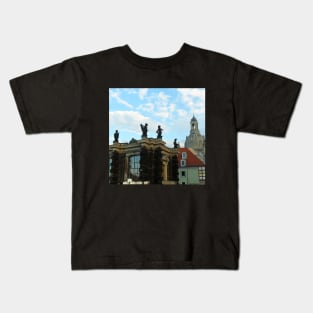 Dresden Germany sightseeing trip photography from city scape Europe trip Kids T-Shirt